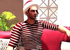 Second Life - Santa Picks Up a Stripper! Part 2