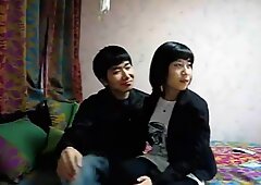 Korean couple sex at home