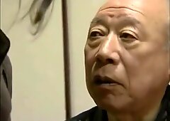 Japanese Grandpa Cheat Fucking His Daughter In Law - Old Vs Young