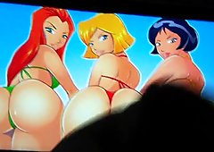  Cum on Totally Spies Beach Asses!!